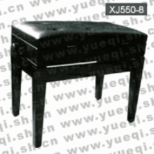 凱倫牌XJ550-8專業(yè)系列人造革木制升降黑色鋼琴凳