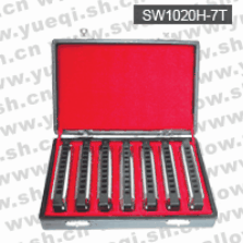 天鵝牌SW1020H-7T型10孔20音方形高級布魯斯7調(diào)套裝口琴(大規(guī)格/禮盒)