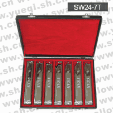 天鵝牌口琴-SW24-7T天鵝口琴-24孔7調(diào)套裝天鵝口琴(禮盒)